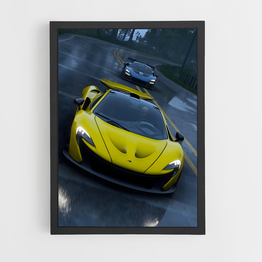 Poster Route de la Vitesse – affiche Forza (vue 2)