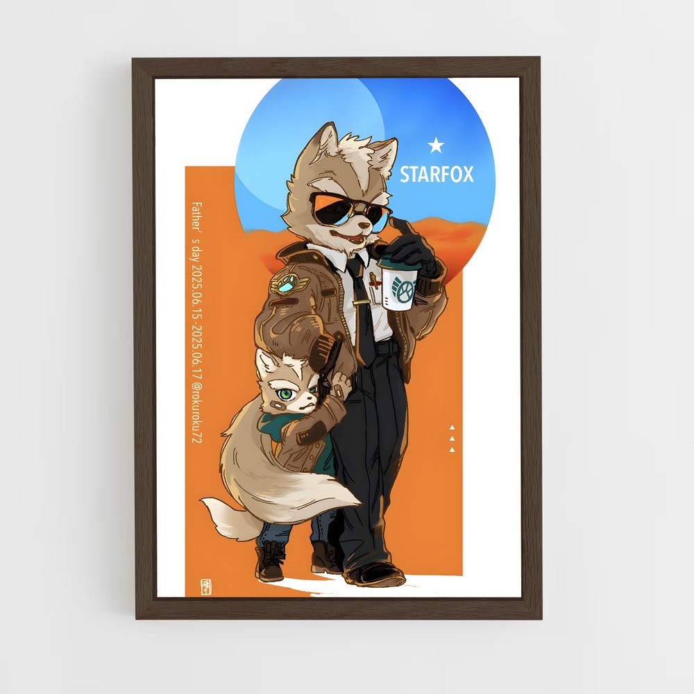 Poster Cat's Suit – affiche Super Smash Bros (vue 5)