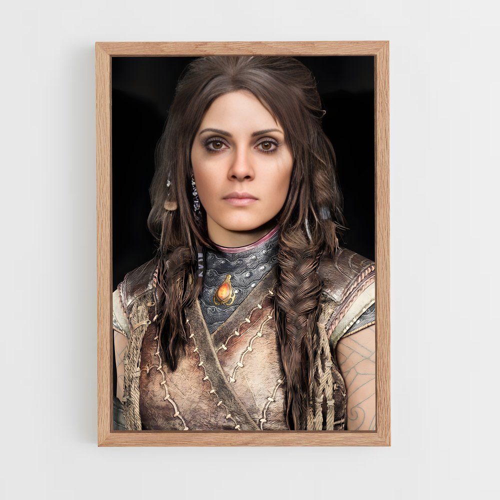 Poster Freya Mystère – affiche God of War (vue 4)