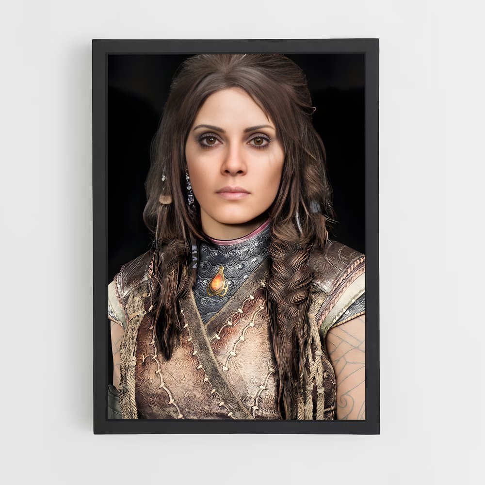 Poster Freya Mystère – affiche God of War (vue 2)