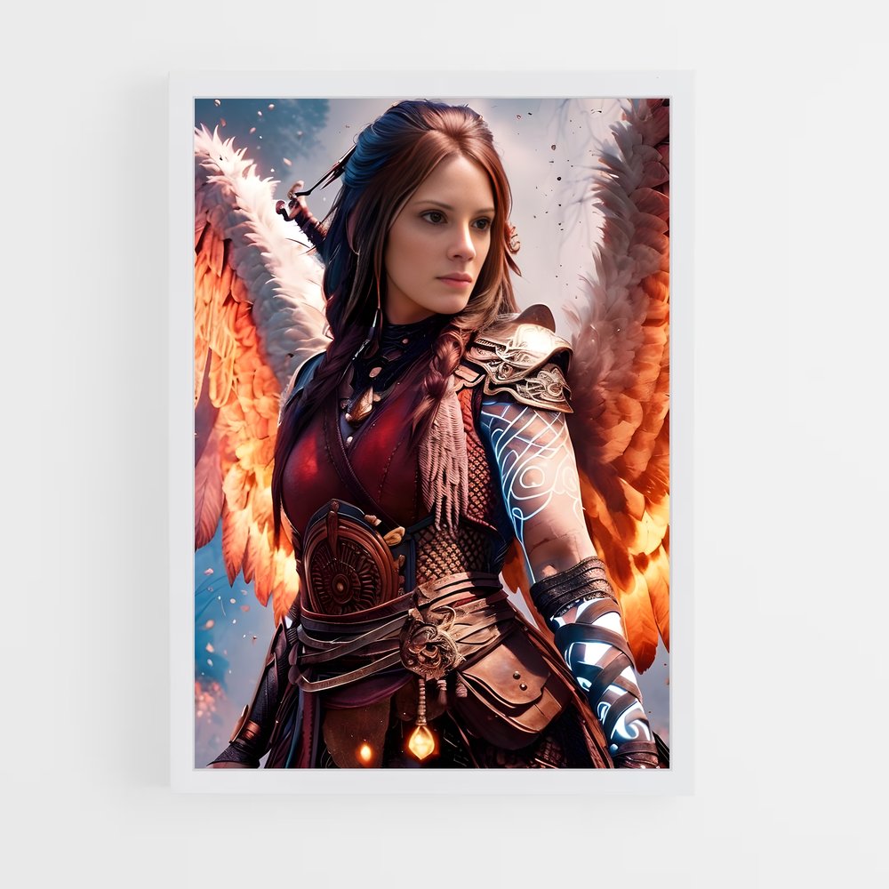 Poster Freya nouveaux – affiche God of War (vue 3)