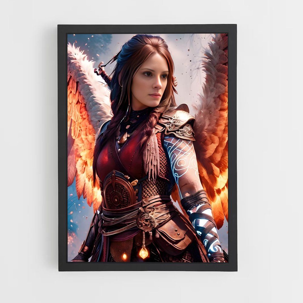 Poster Freya nouveaux – affiche God of War (vue 2)