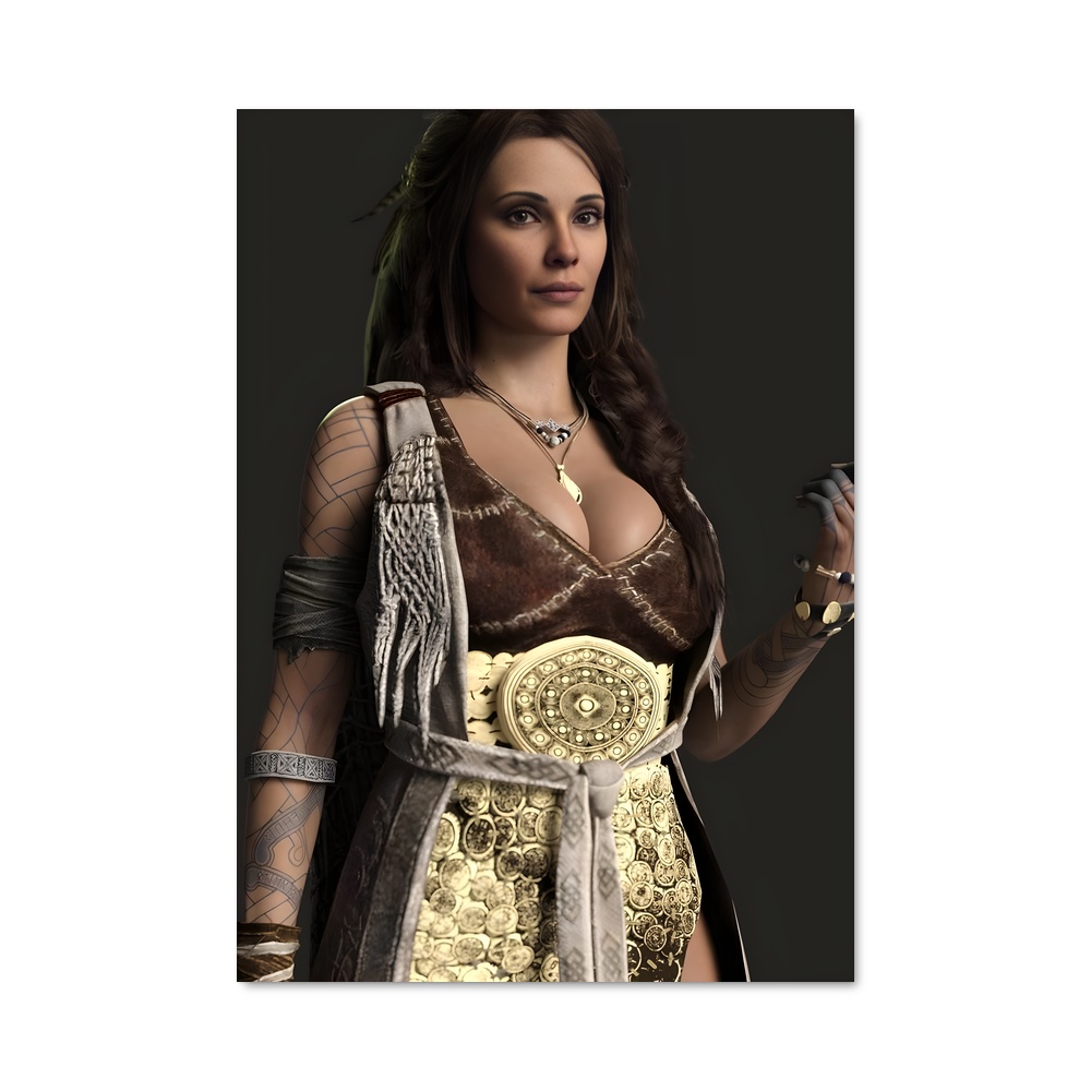 Poster Freya Mystérieuse – affiche God of War