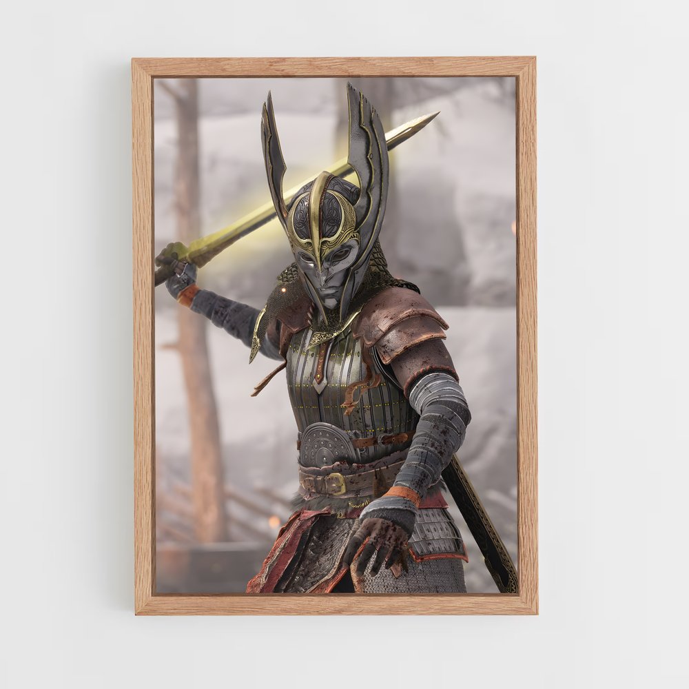 Poster Freya courage – affiche God of War (vue 4)
