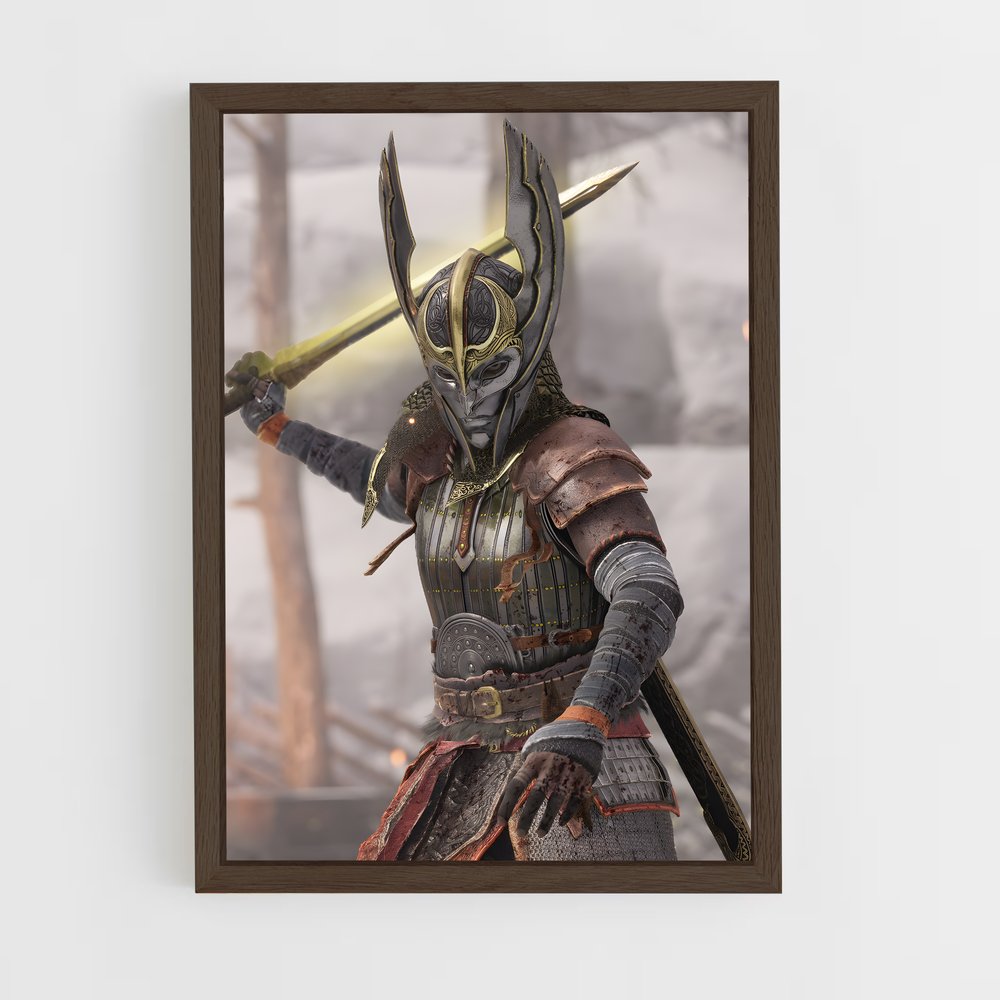 Poster Freya courage – affiche God of War (vue 5)