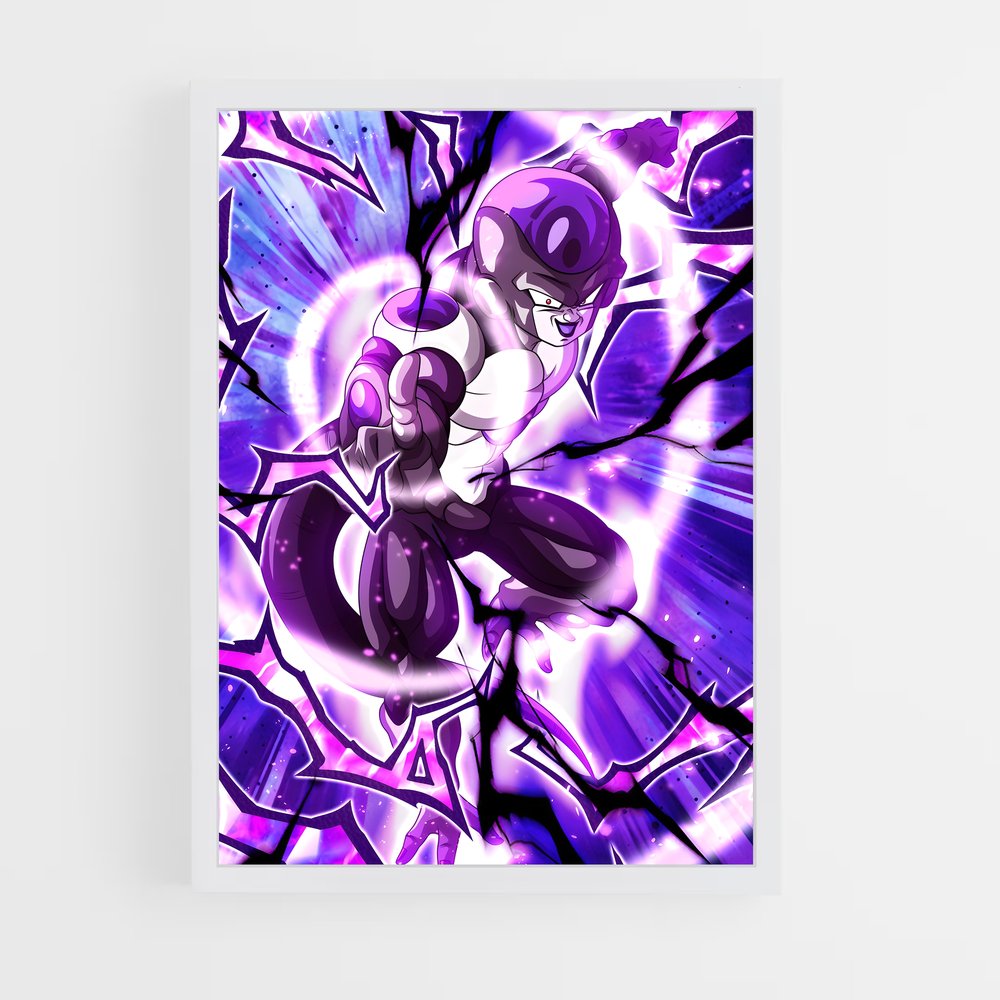 Poster Frieza's Fury – affiche Dragon ball fighterz (vue 3)
