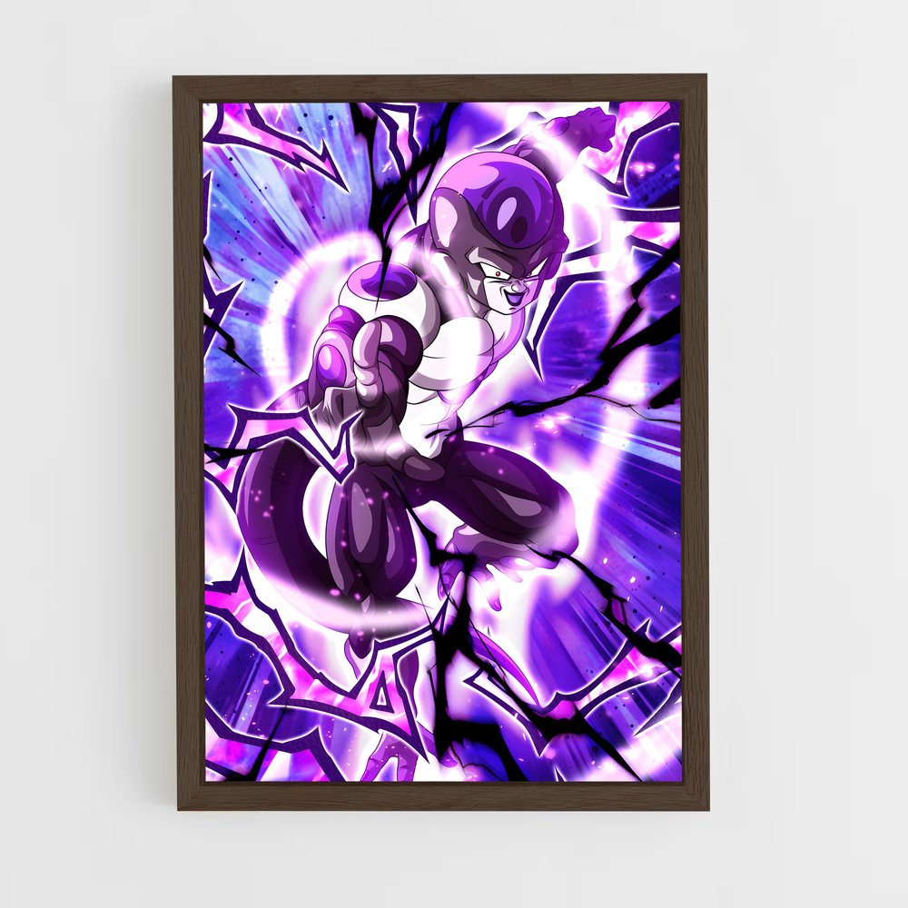 Poster Frieza's Fury – affiche Dragon ball fighterz (vue 5)