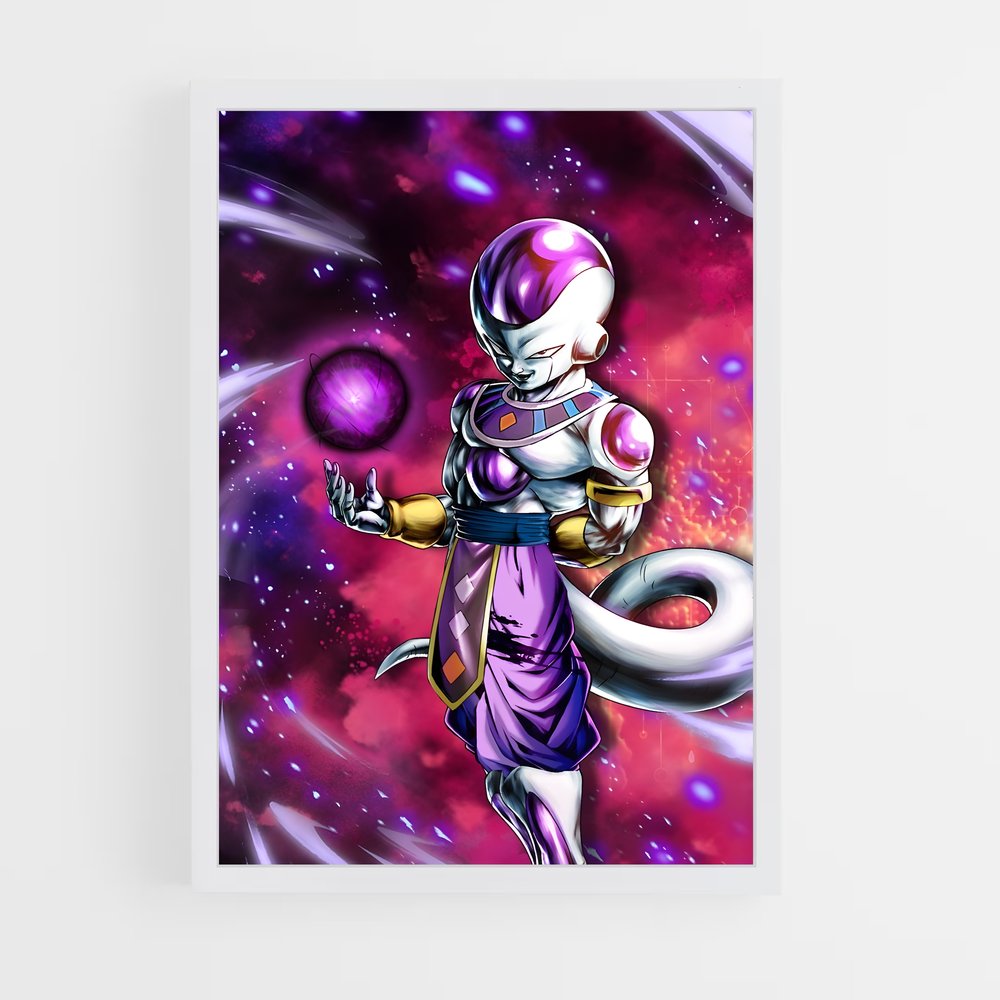 Poster Frieza en Action – affiche Dragon ball fighterz (vue 3)