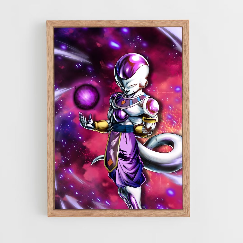 Poster Frieza en Action – affiche Dragon ball fighterz (vue 4)