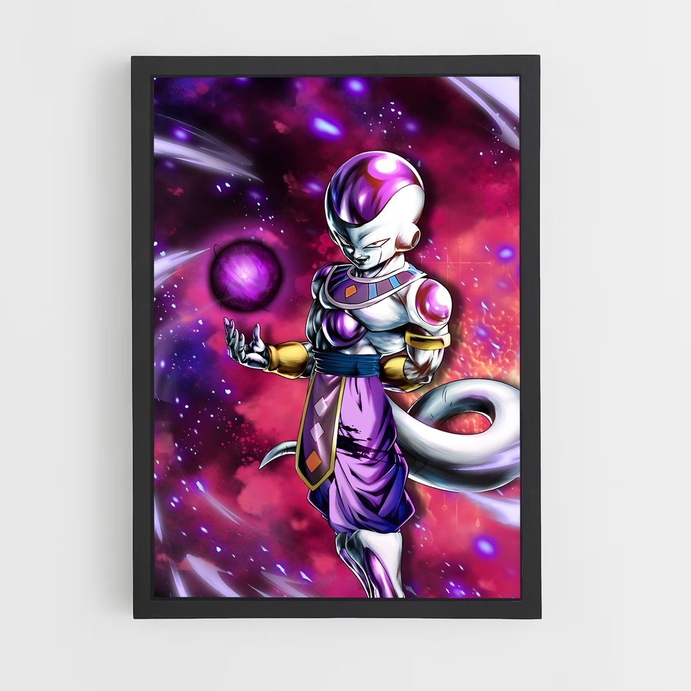 Poster Frieza en Action – affiche Dragon ball fighterz (vue 2)