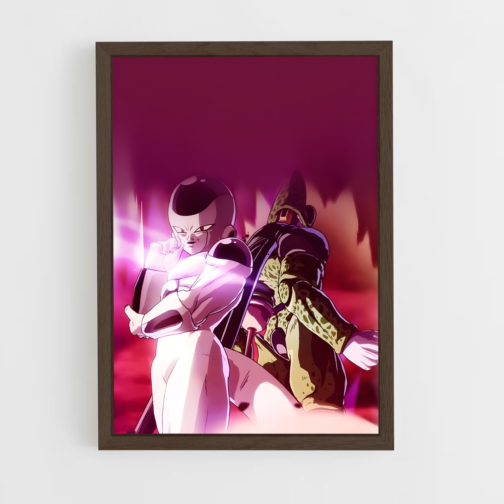 Poster Frieza tendresse – affiche Dragon ball fighterz (vue 5)