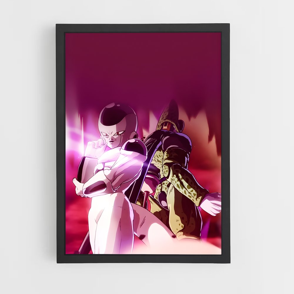 Poster Frieza tendresse – affiche Dragon ball fighterz (vue 2)