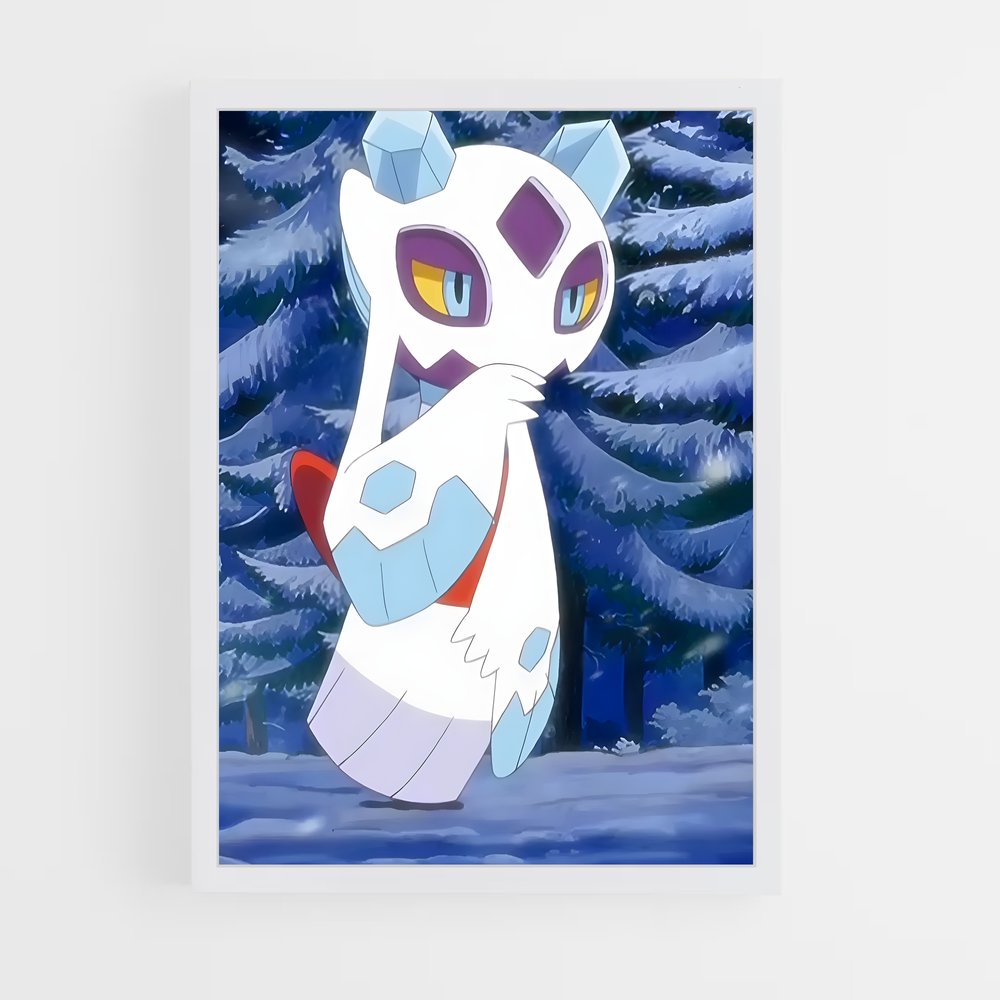 Poster Froslass Pokémon – affiche Pokemon (vue 3)