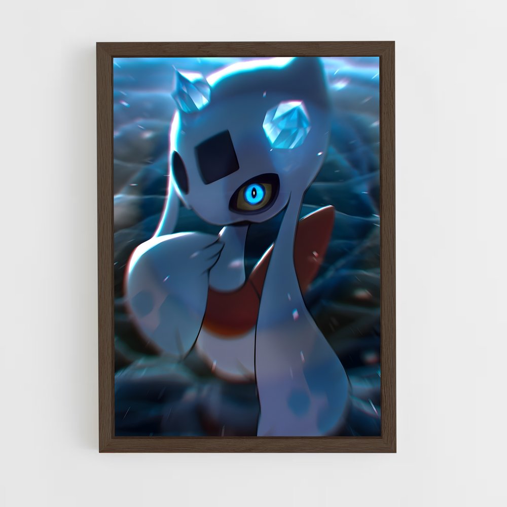 Poster Froslass Féline – affiche Pokemon (vue 5)