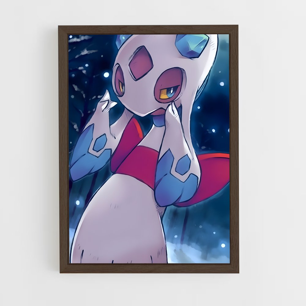 Poster Froslass et le Chat Mystique – affiche Pokemon (vue 5)
