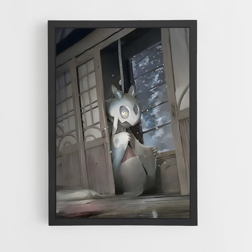 Poster Froslass au Crépuscule – affiche Pokemon (vue 2)