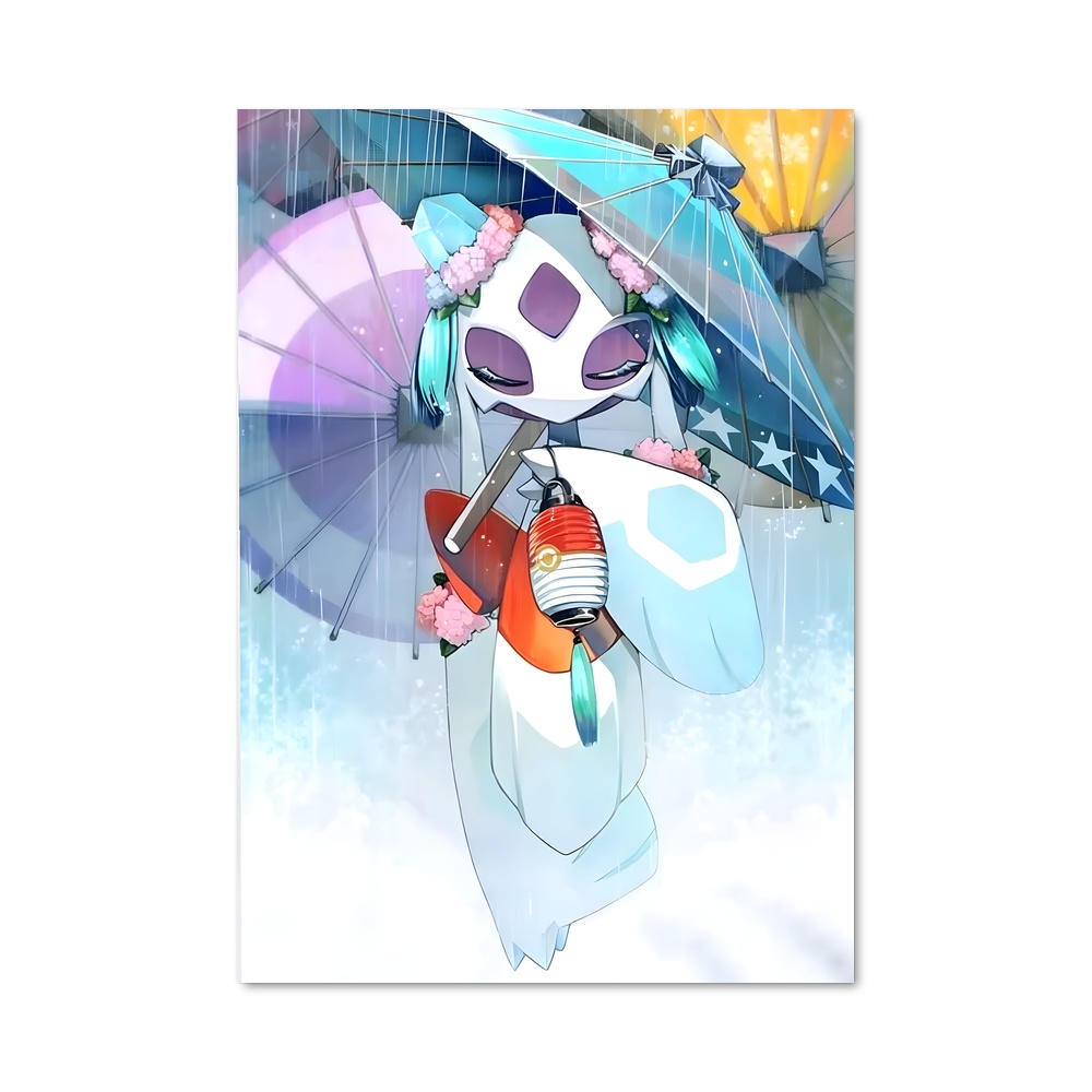 Poster Pluie Magique – affiche Pokemon