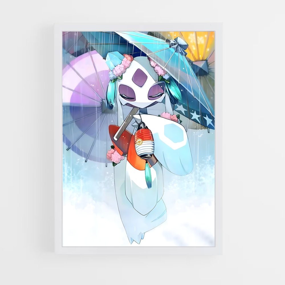Poster Pluie Magique – affiche Pokemon (vue 3)