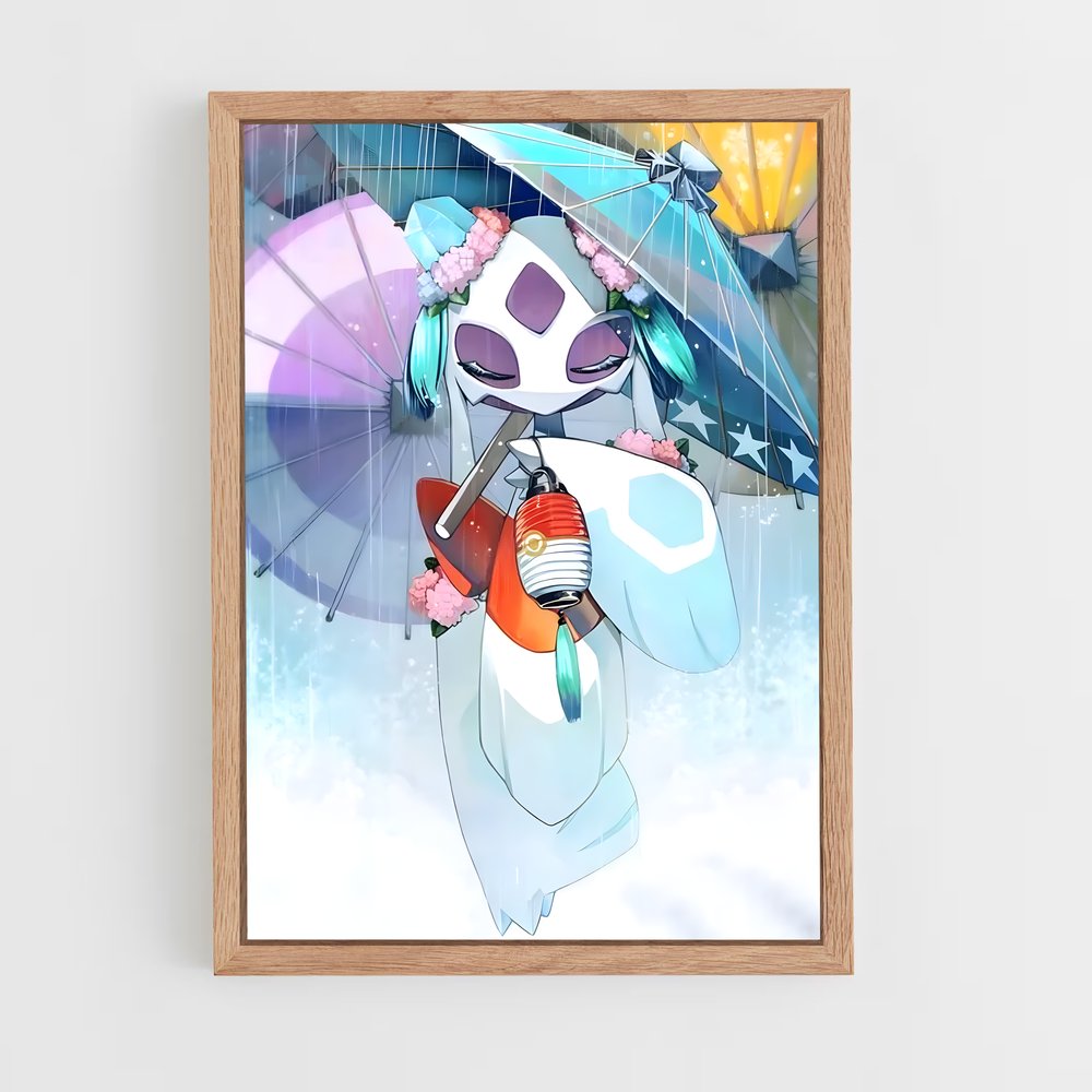 Poster Pluie Magique – affiche Pokemon (vue 4)