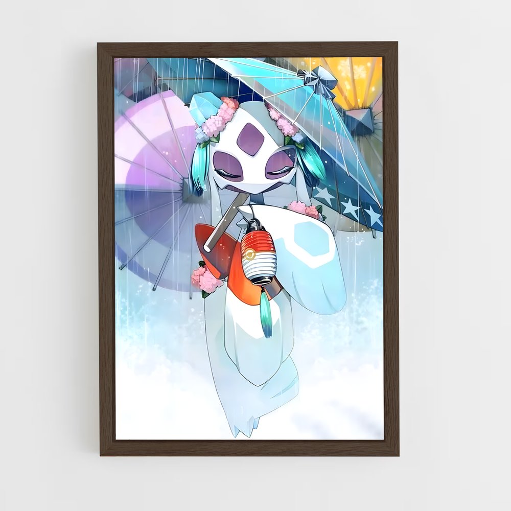 Poster Pluie Magique – affiche Pokemon (vue 5)