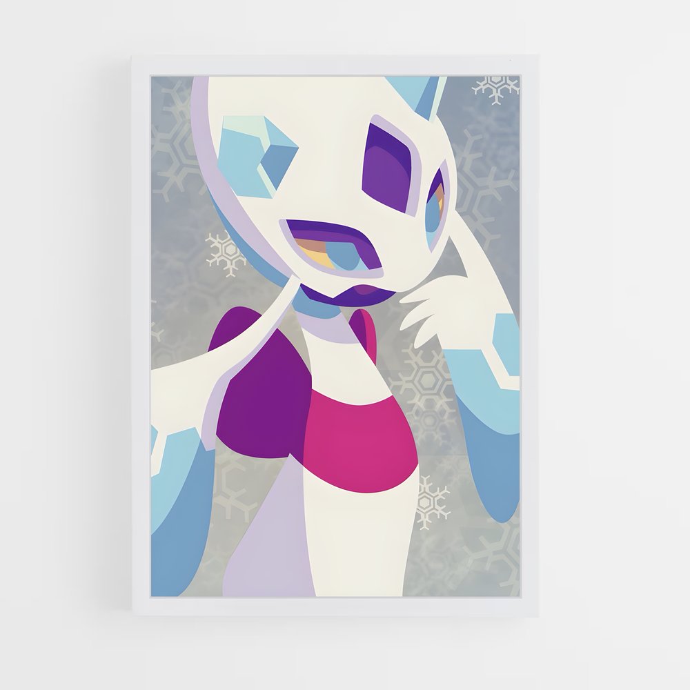 Poster Froslass Élégance – affiche Pokemon (vue 3)
