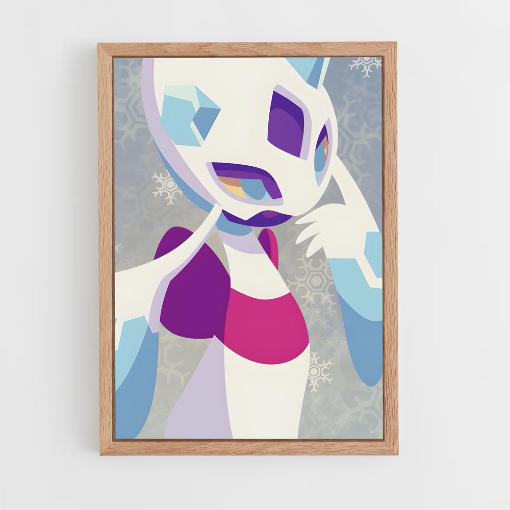 Poster Froslass Élégance – affiche Pokemon (vue 4)