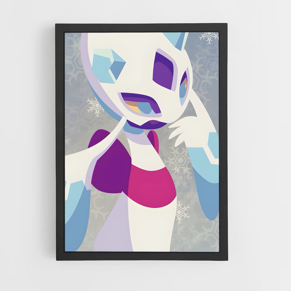 Poster Froslass Élégance – affiche Pokemon (vue 2)
