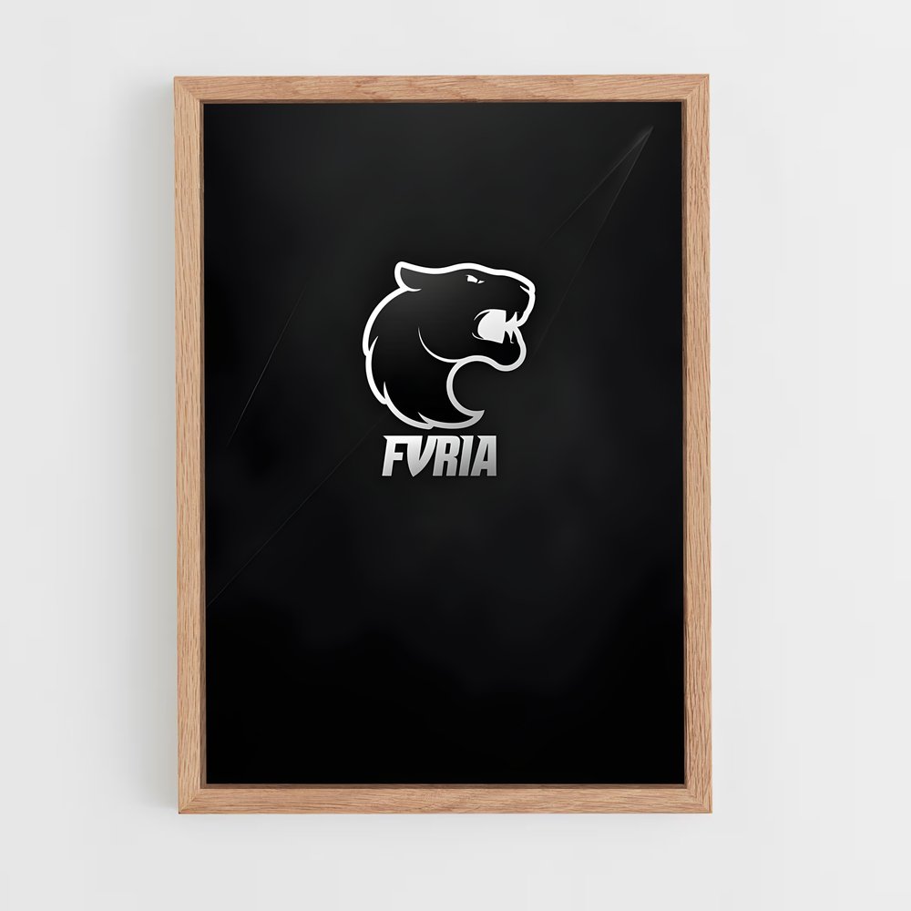 Poster Furia Team – affiche Esports (vue 4)