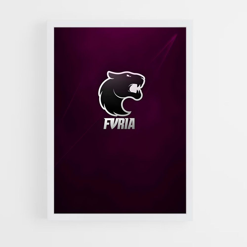 Poster Razorback Spirit – affiche Esports (vue 3)