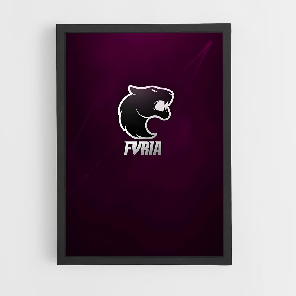 Poster Razorback Spirit – affiche Esports (vue 2)