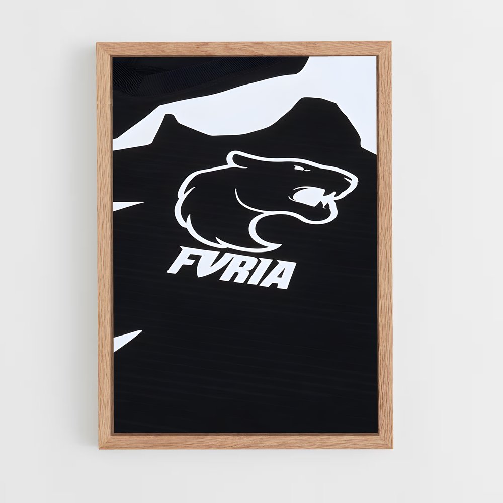 Poster Panthera Noir – affiche Esports (vue 4)