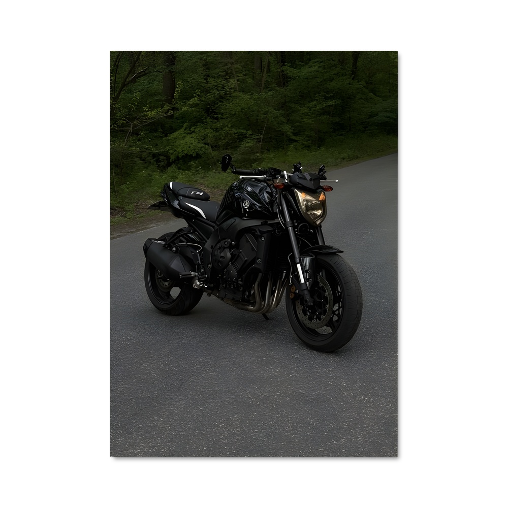 Poster Fz captivant – affiche Yamaha