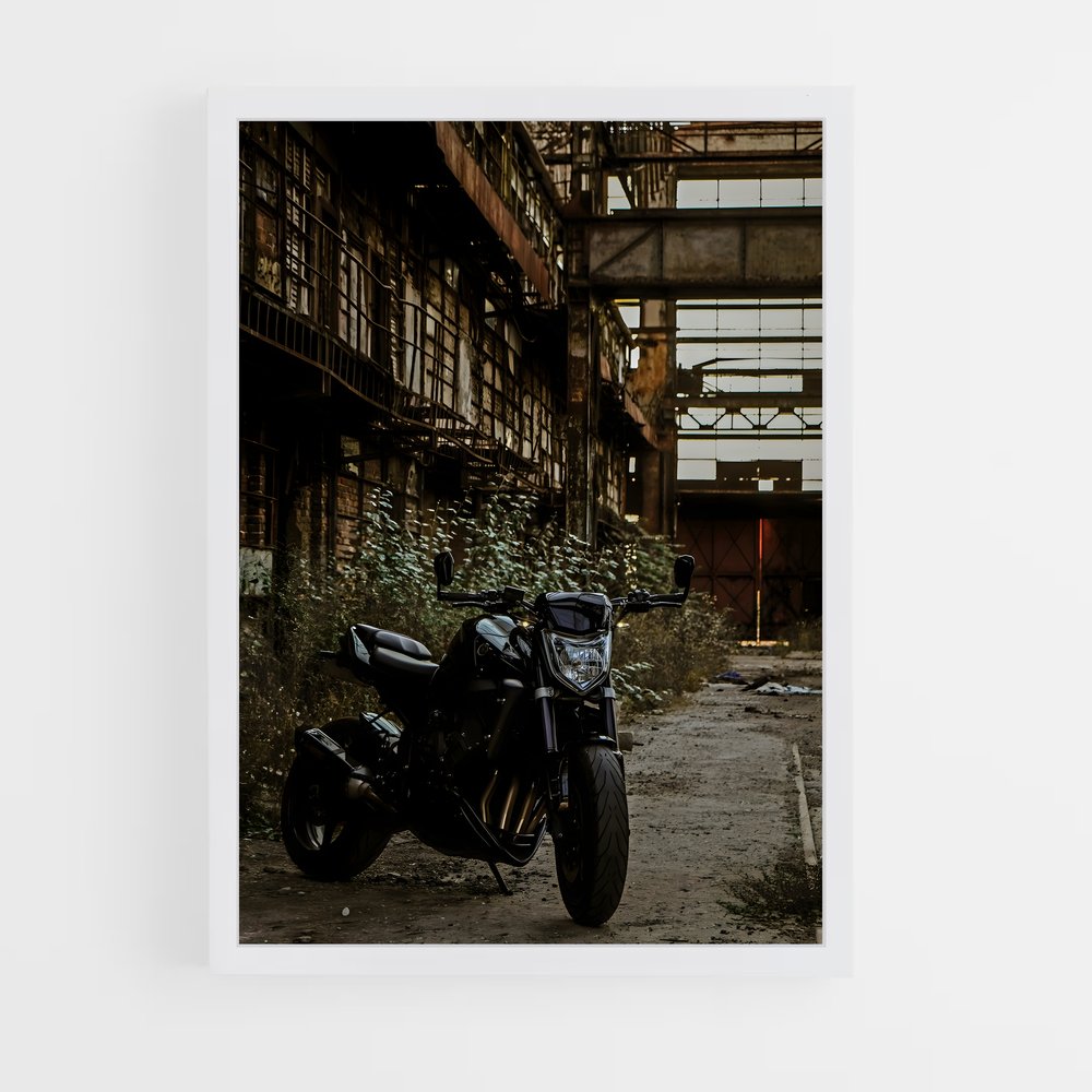 Poster Alley Rider – affiche Yamaha (vue 3)