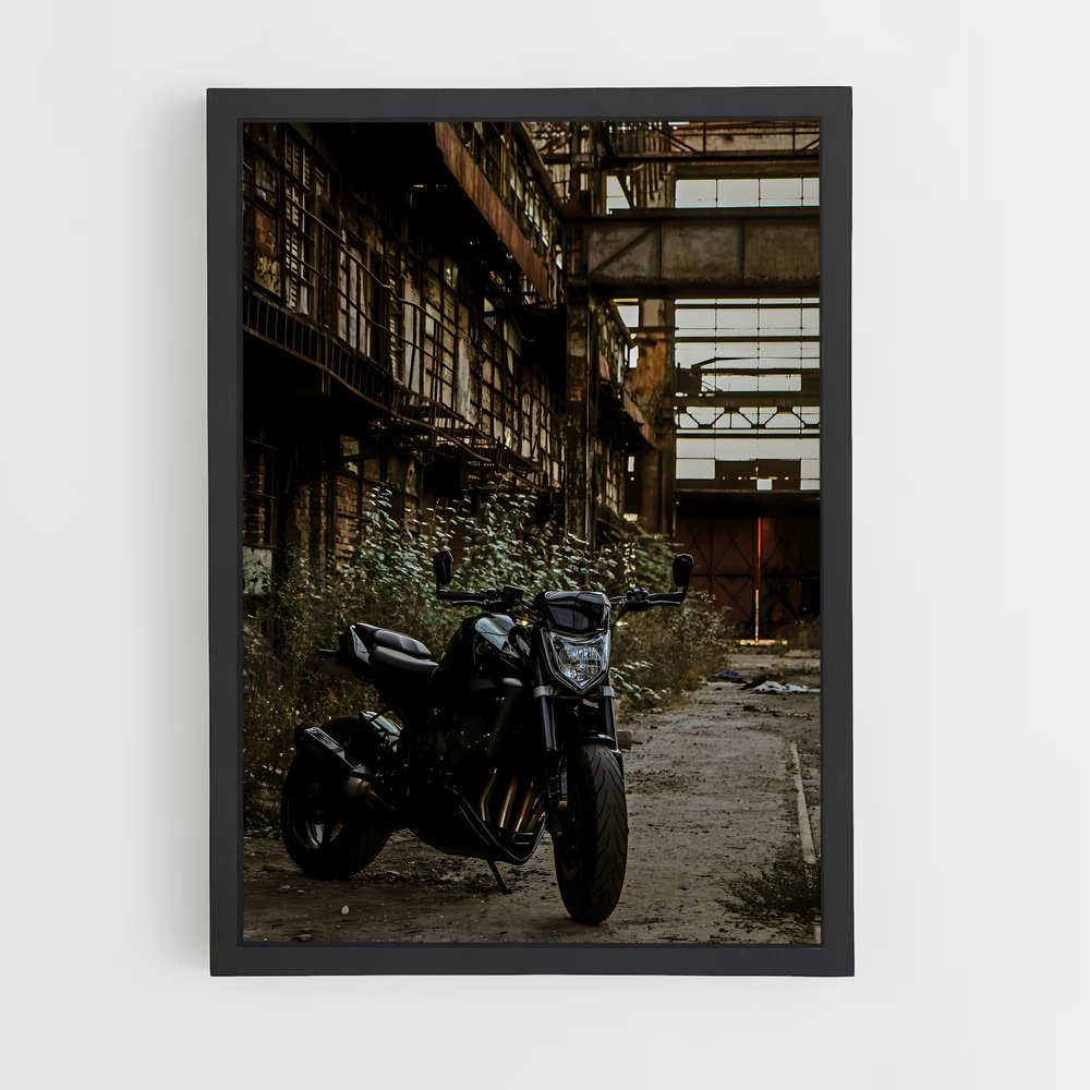 Poster Alley Rider – affiche Yamaha (vue 2)