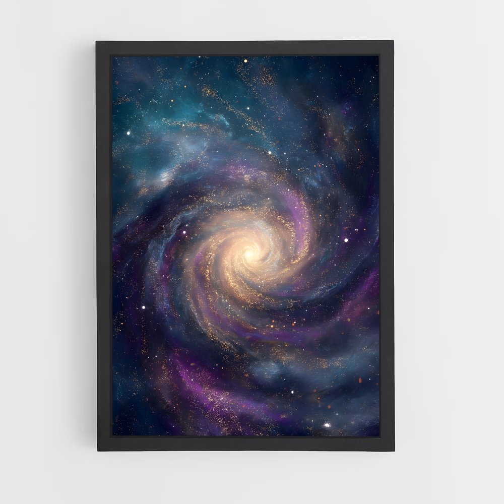Poster Spiralé Étoilé (vue 2)