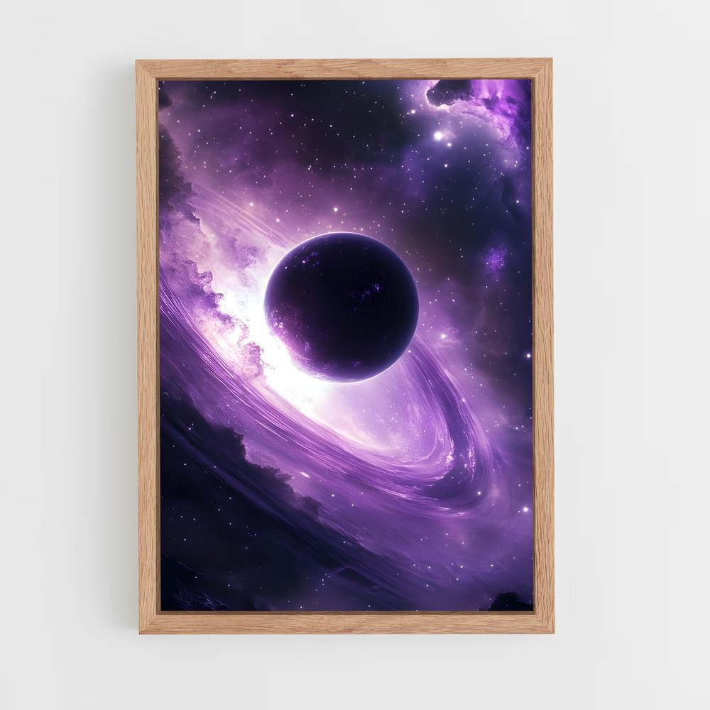 Poster Galaxie Violette (vue 4)