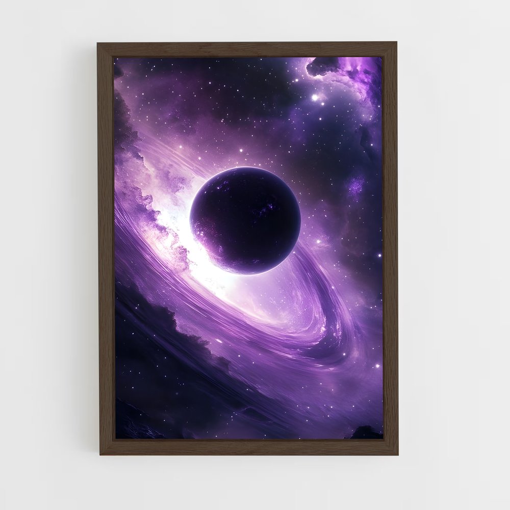 Poster Galaxie Violette (vue 5)