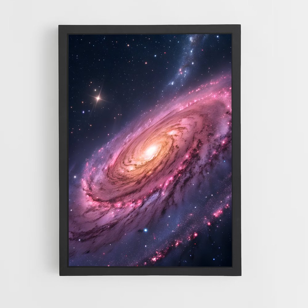 Poster Spiral Andromède (vue 2)