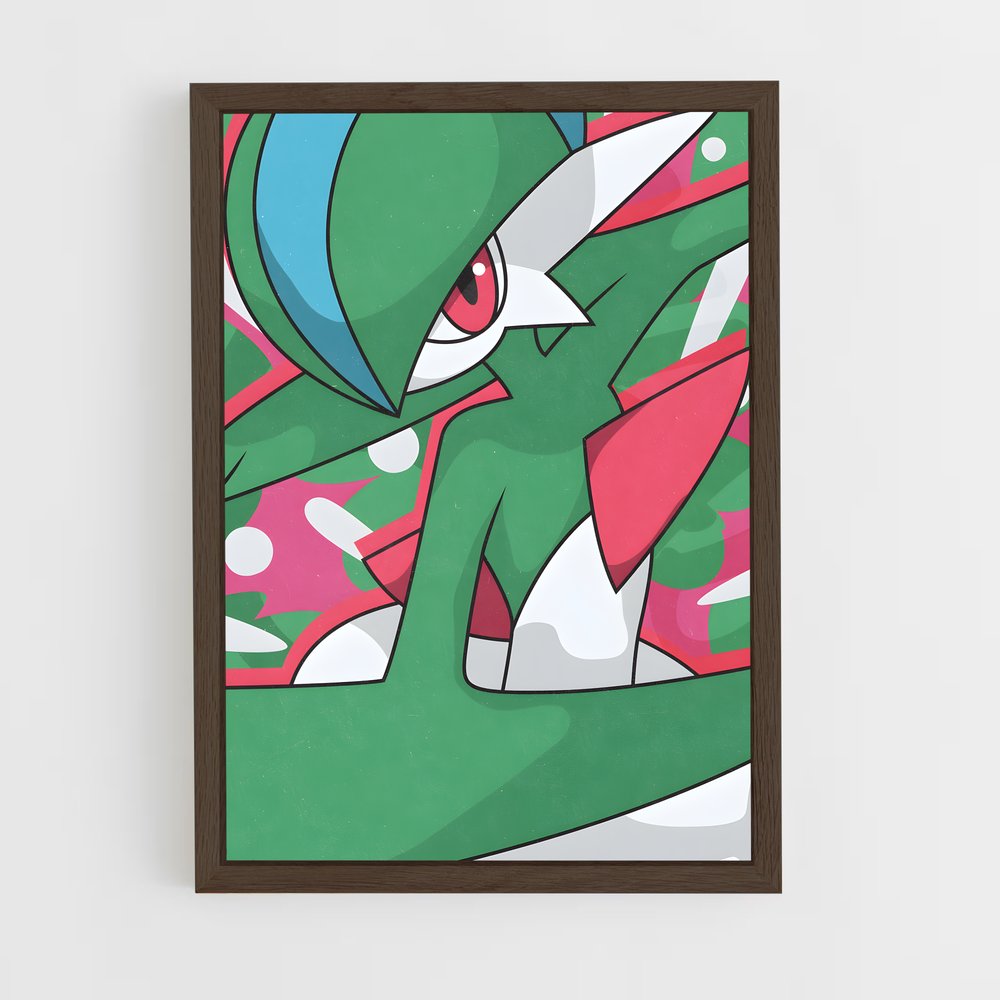 Poster Gallade en Action – affiche Pokemon (vue 5)
