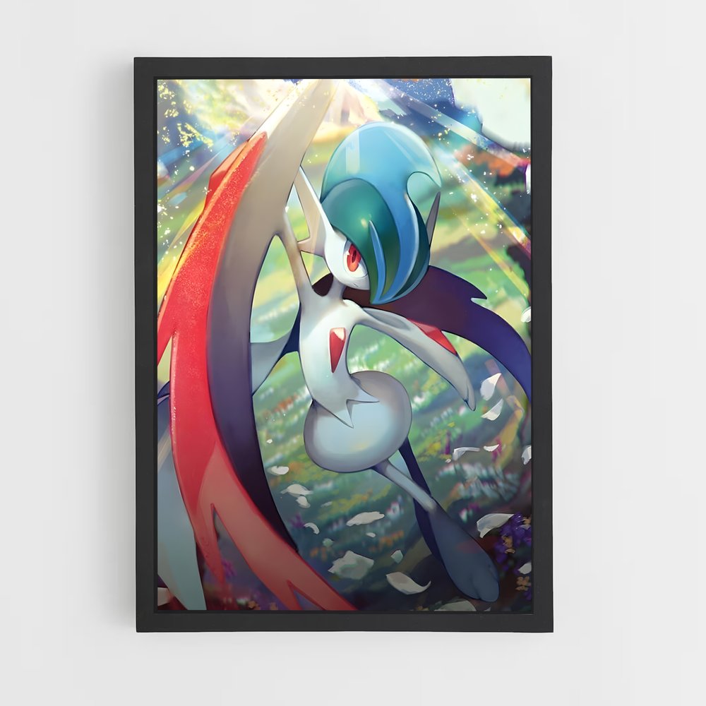 Poster Danse de Gallade – affiche Pokemon (vue 2)