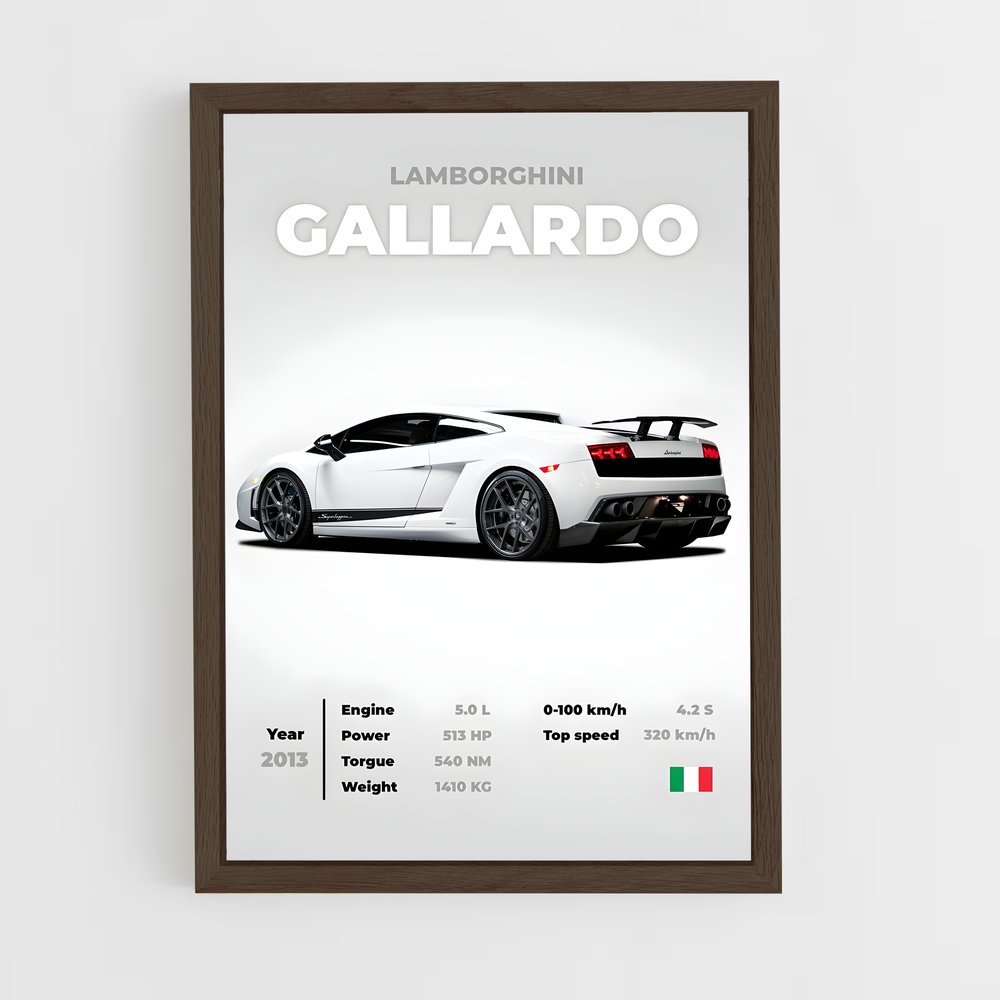 Poster La Danse des Moutons – affiche Lamborghini (vue 5)
