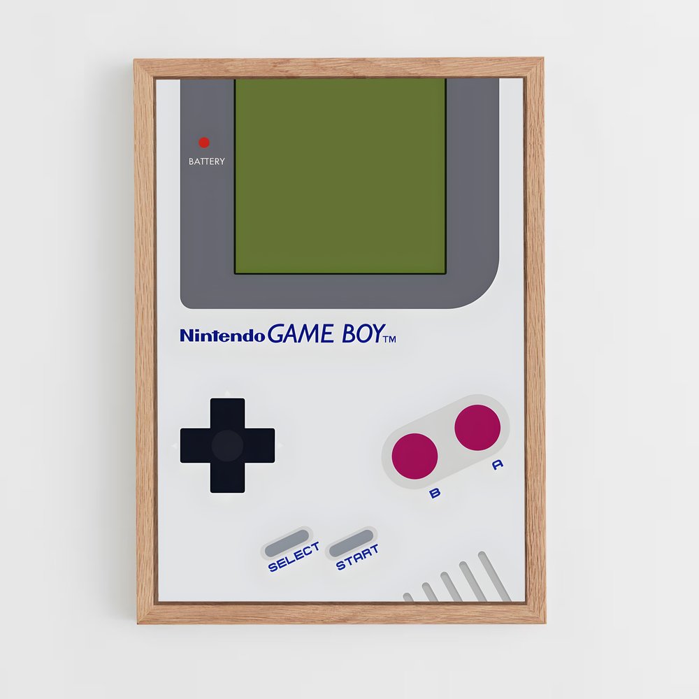 Poster Gameboy Mania – affiche Consoles (vue 4)
