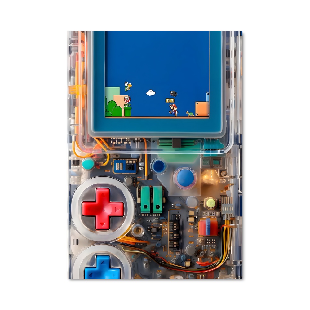 Poster Retro Gaming Box