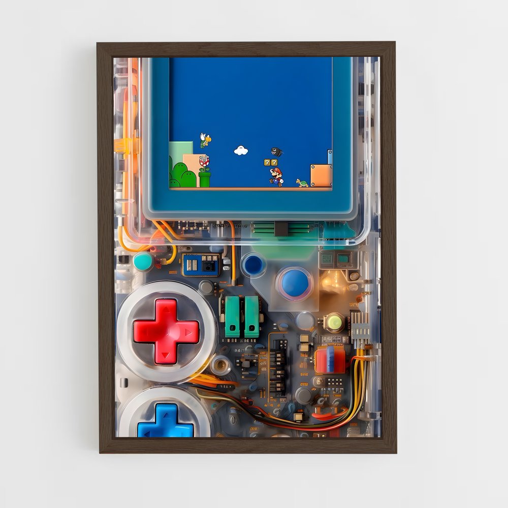 Poster Retro Gaming Box – affiche Consoles (vue 5)