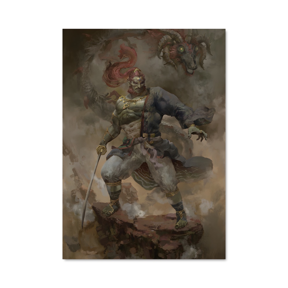 Poster L'Épée de Ganon – affiche Zelda