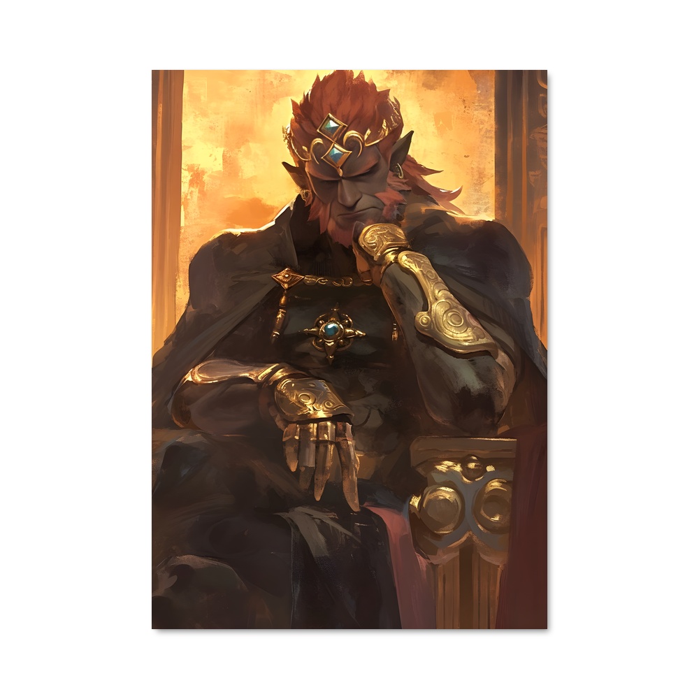 Poster Ganon D'un – affiche Zelda