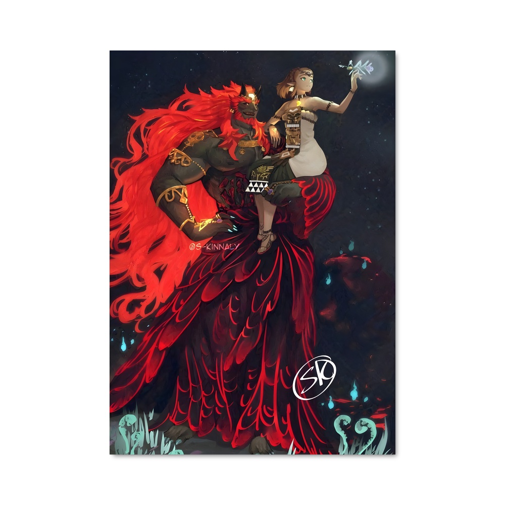 Poster Ganondorf Danse – affiche Zelda