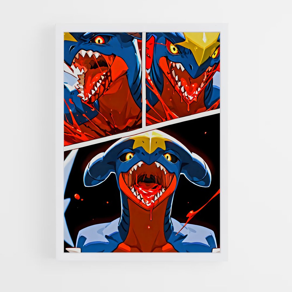 Poster Garchomp Adventures – affiche Pokemon (vue 3)