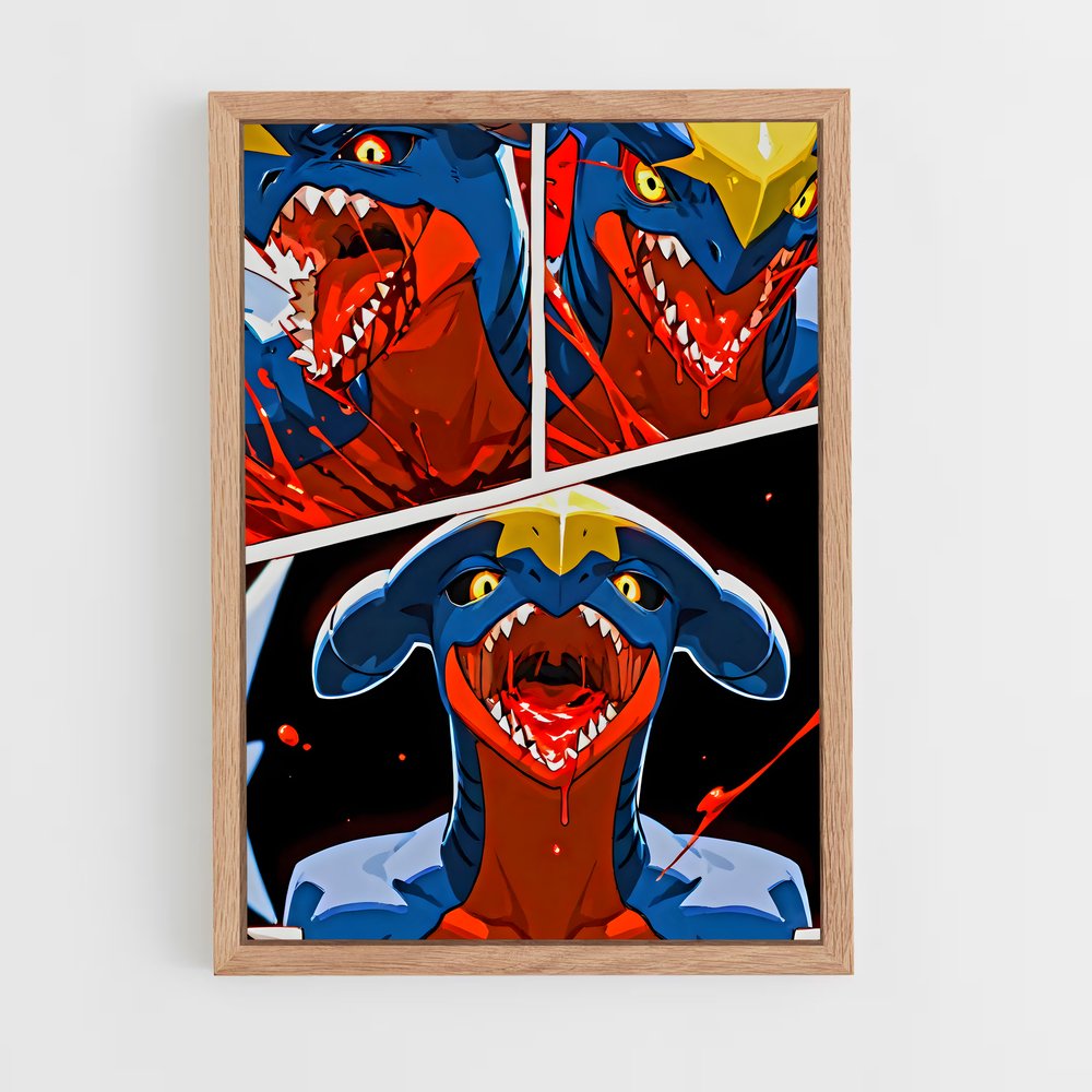 Poster Garchomp Adventures – affiche Pokemon (vue 4)