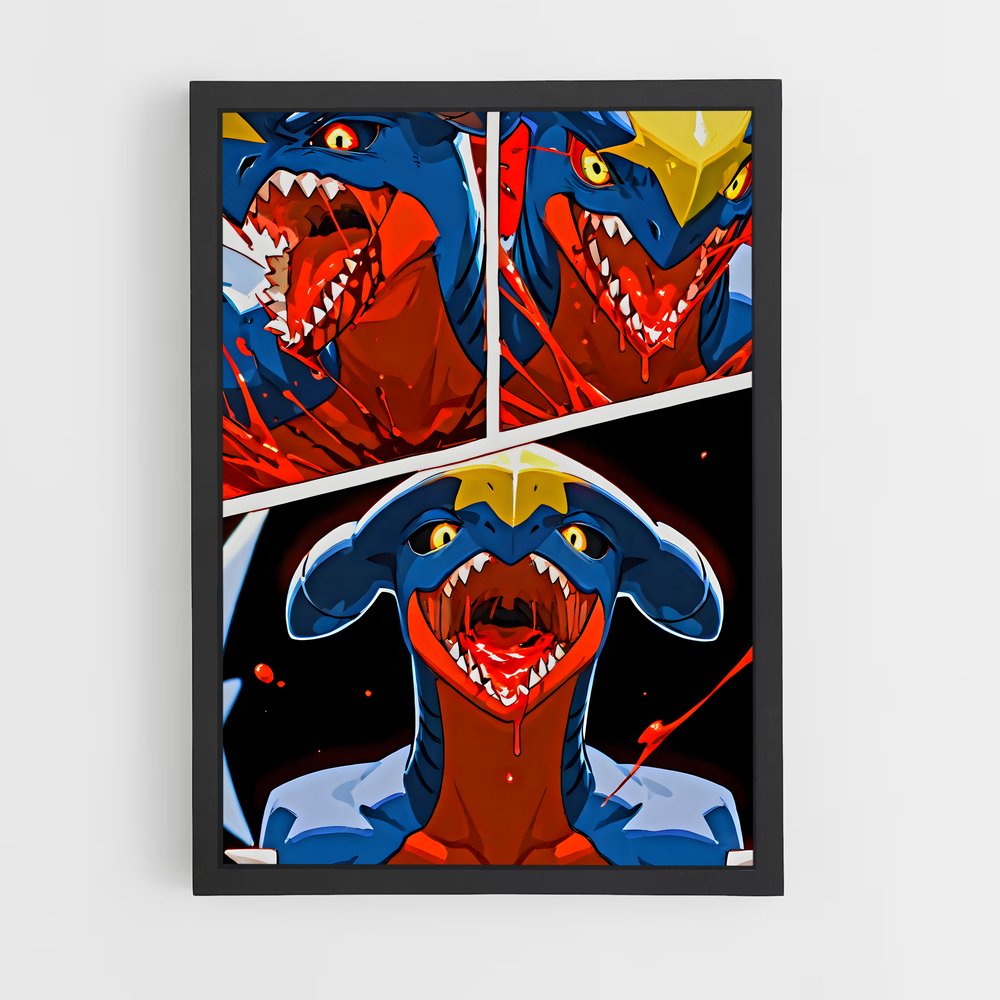 Poster Garchomp Adventures – affiche Pokemon (vue 2)